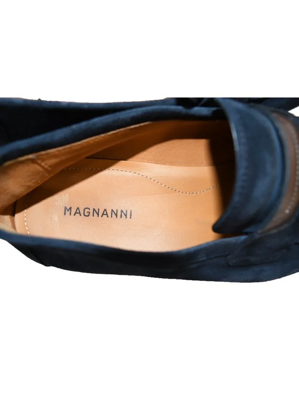 New! Magnanni Ramiro II Loafer Blue Suede Size 8 M 26273 DD540 New! Magnanni Ramiro II Loafer Blue Suede Size 8 M 26273  main image 2